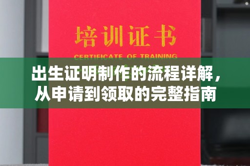 平远出生证明制作的流程详解，从申请到领取的完整指南